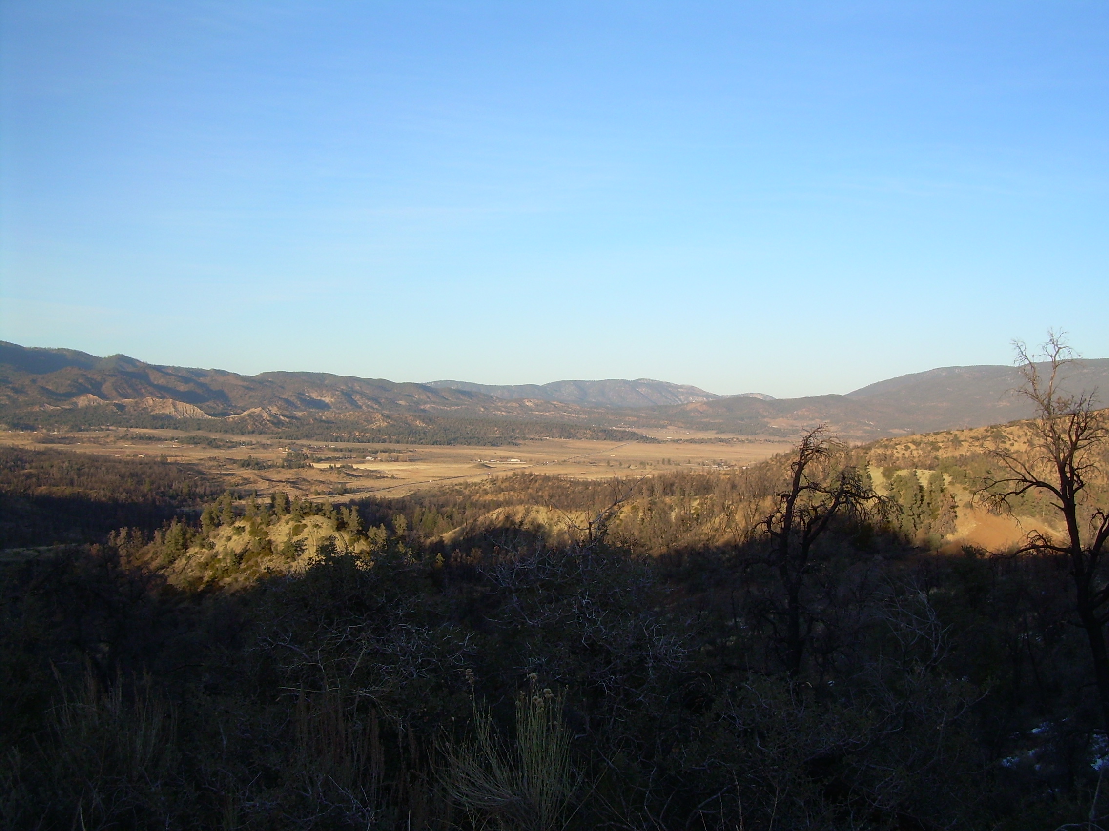 Back to Lockwood Valley and civilization. John stopped to take a bunch